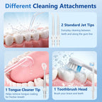 Portable Cordless Water Flosser for Teeth and Braces