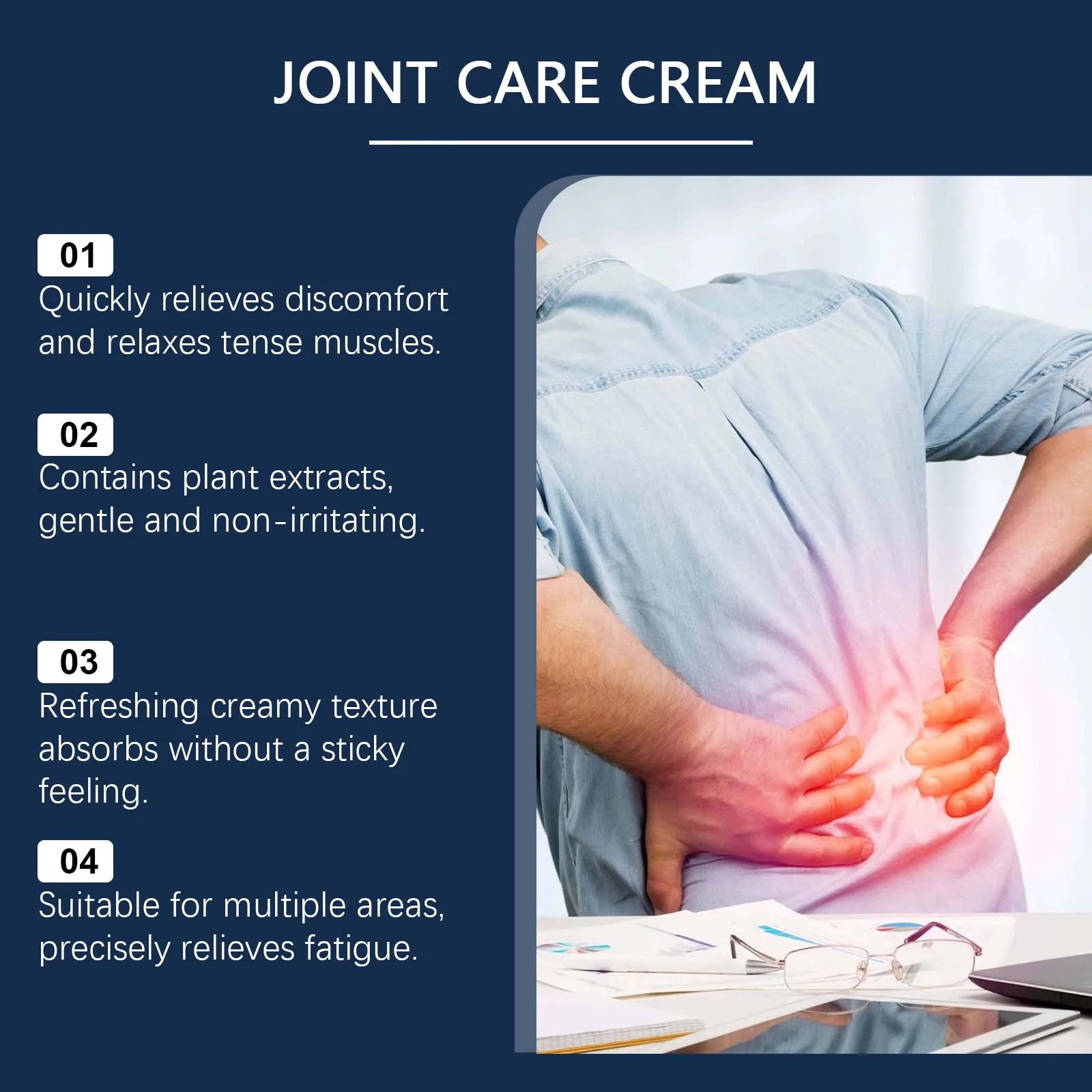 Soothing Joint and Muscle Relief Massage Cream - 14