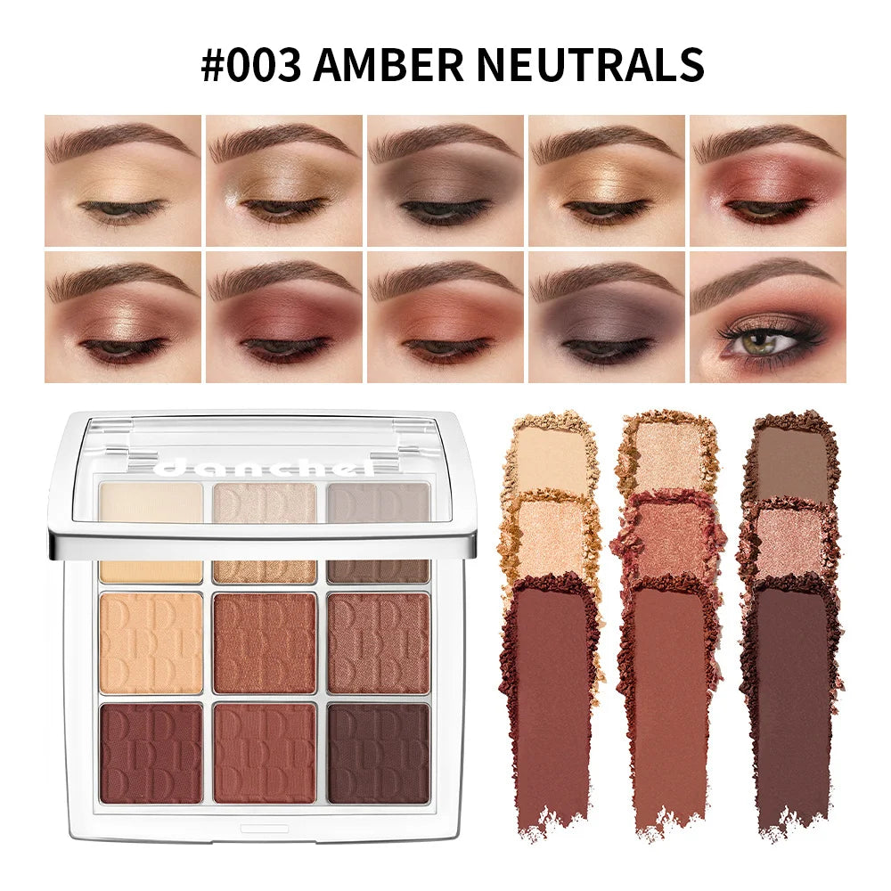 9-Shade Matte and Shimmer Eyeshadow Palette