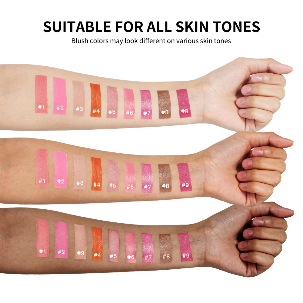 Waterproof Long-Lasting Liquid Cheek Blush - 6