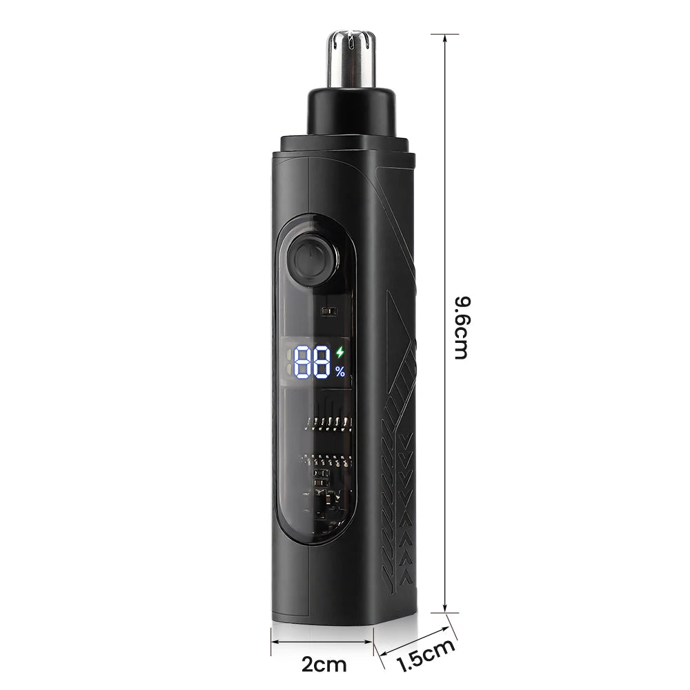 Rechargeable Electric Nose and Ear Hair Trimmer - 6