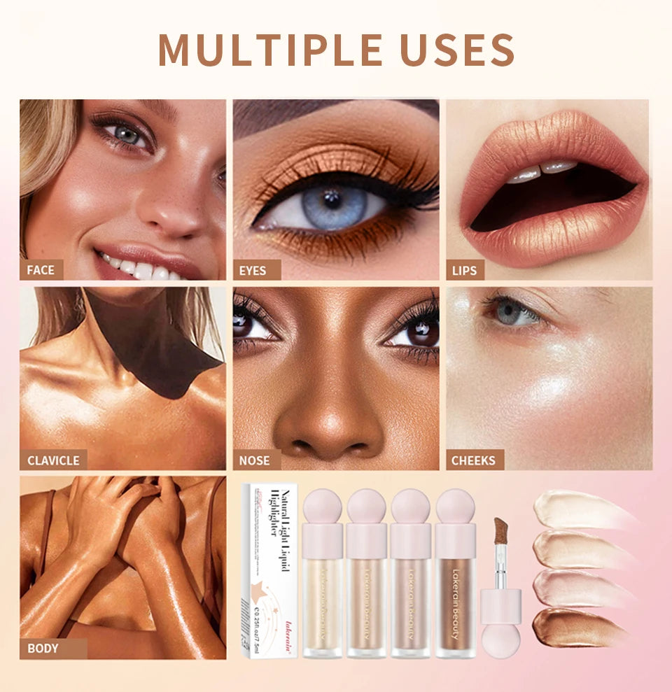 Liquid Illuminator Highlighter for Face and Body