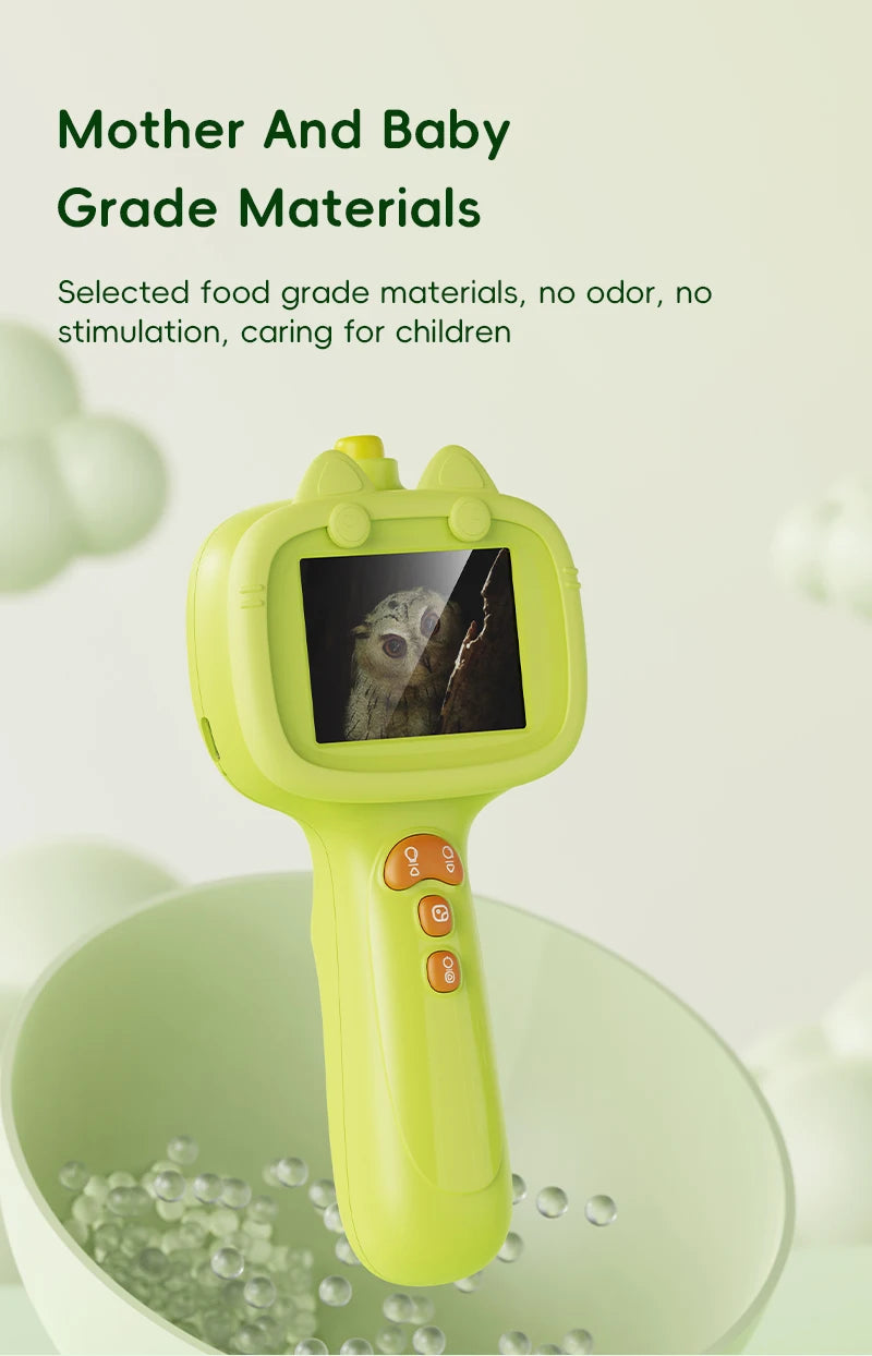 HD Digital Borescope Inspection Camera for Kids Nature Exploration