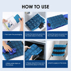 Reusable Hot and Cold Therapy Wrap for Back and Joints