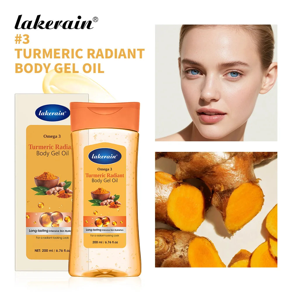 Radiant Nourishing Body Gel Oil for Soft Glowing Skin