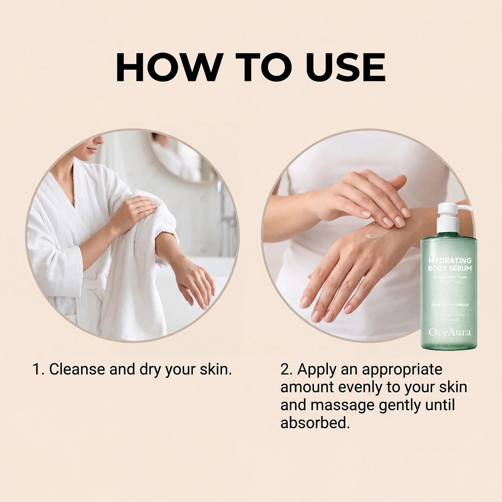 Hydrating Body Serum for Dry Skin and Smooth Complexion - 12