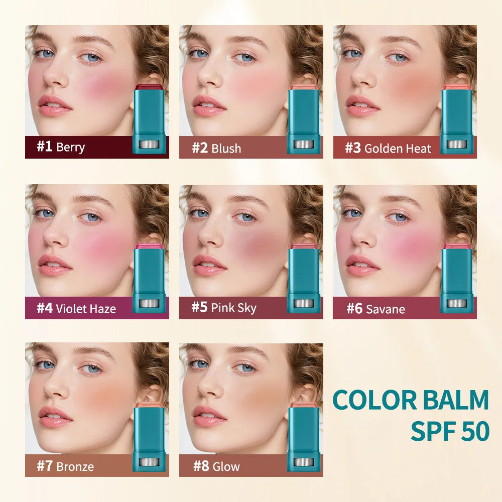 Hydrating SPF 50 Tinted Sunscreen Blush Stick - 4
