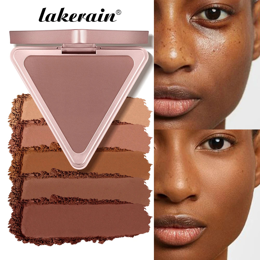 Long-Lasting Matte Bronzer Contour Powder for Face Sculpting - 17