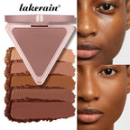 Long-Lasting Matte Bronzer Contour Powder for Face Sculpting