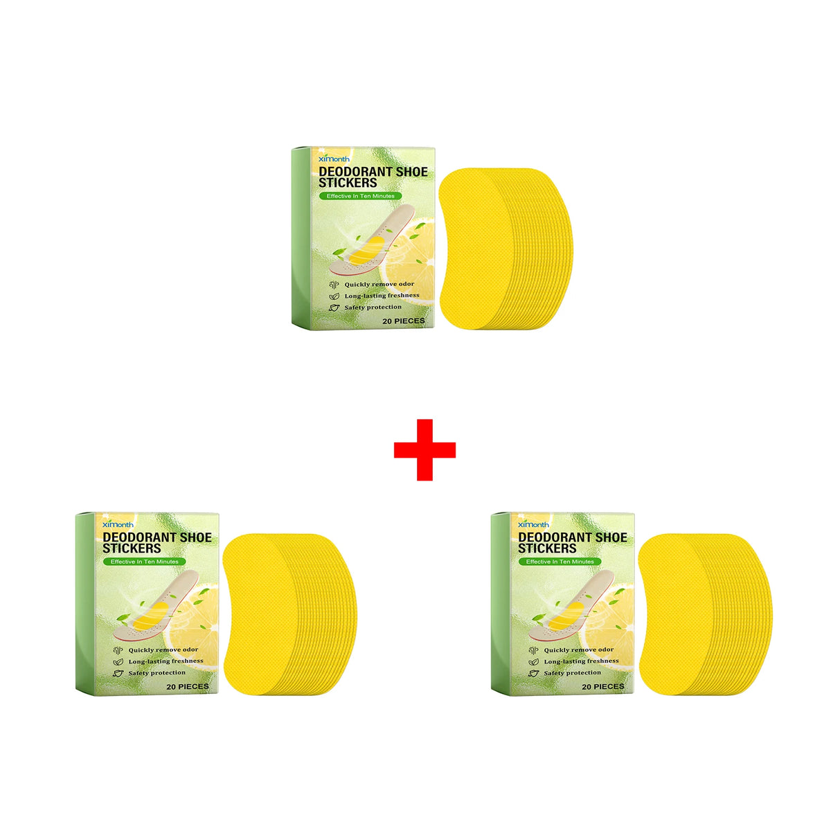Deodorizing Shoe Patches for Odor Removal and Moisture Control