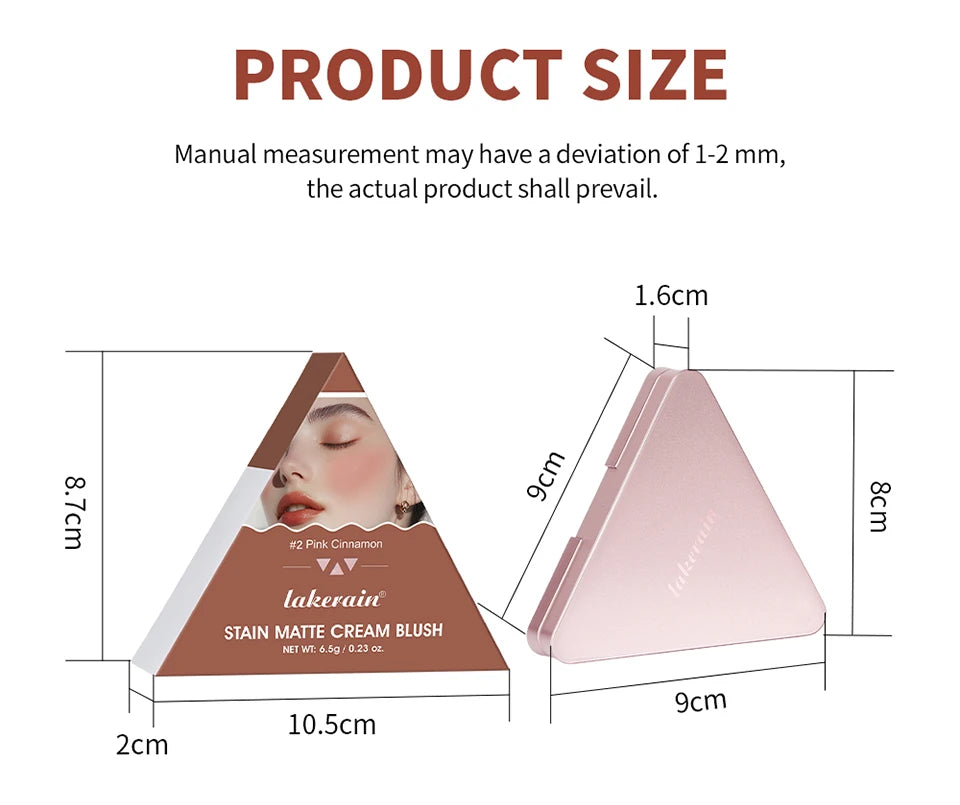 Matte Satin Long-Lasting Cream Blush