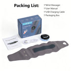 Microcurrent Wrist Massager Band with 10 Modes and 29 Levels