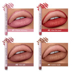 Waterproof Matte Lip Liner Pencil Set for Defined Lips