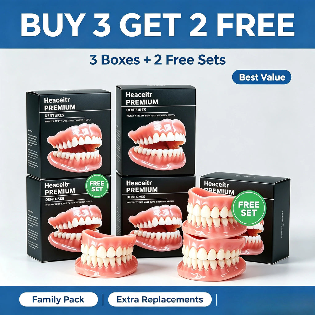Custom Fit Silicone Dentures for Comfortable Daily Wear
