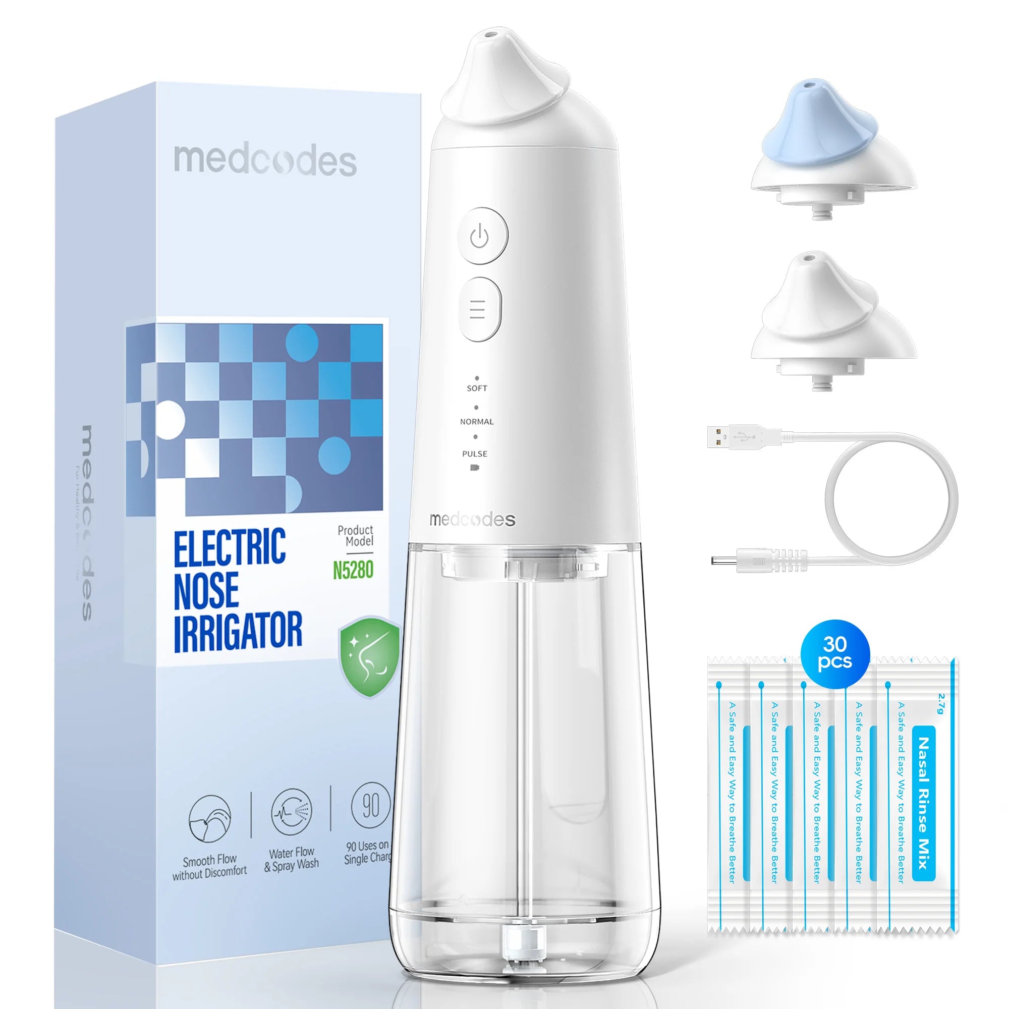 Electric Nasal Irrigation System for Sinus Relief - 21