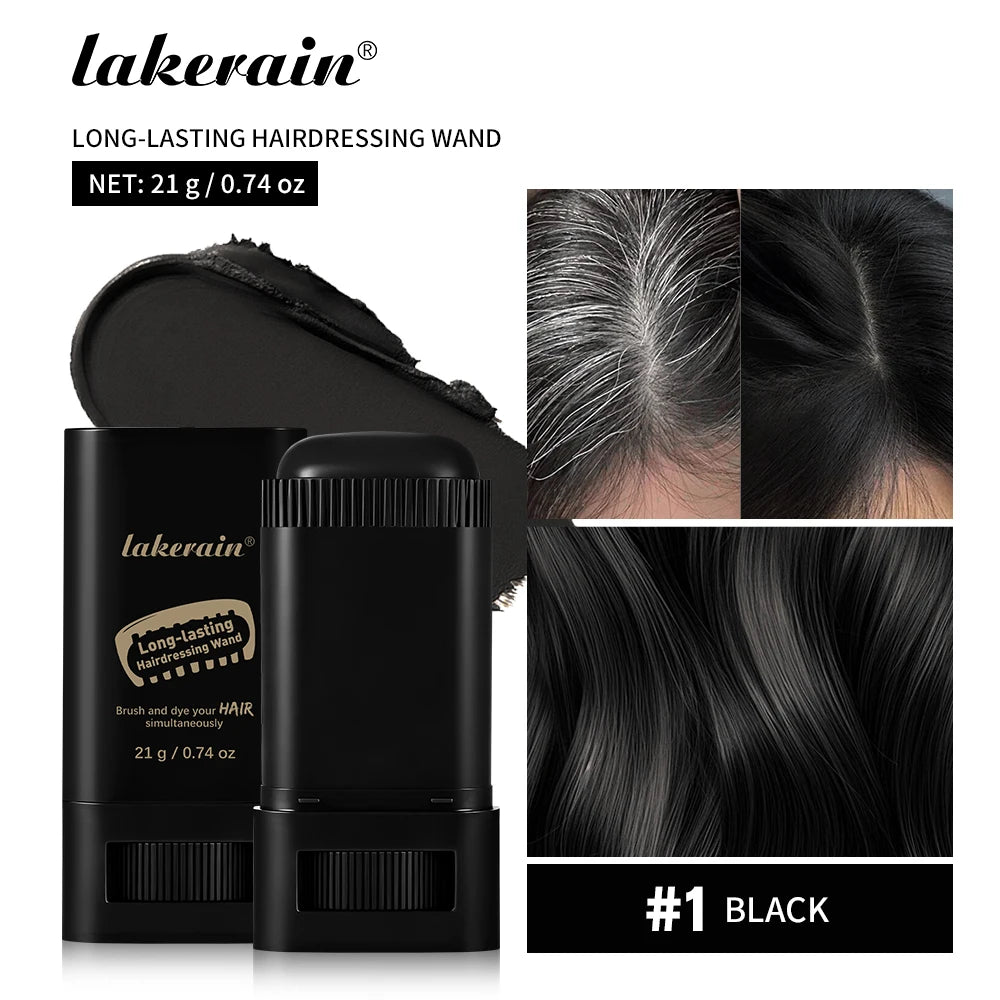 Temporary Hair Gray Root Touch-Up Wand with Comb - 20