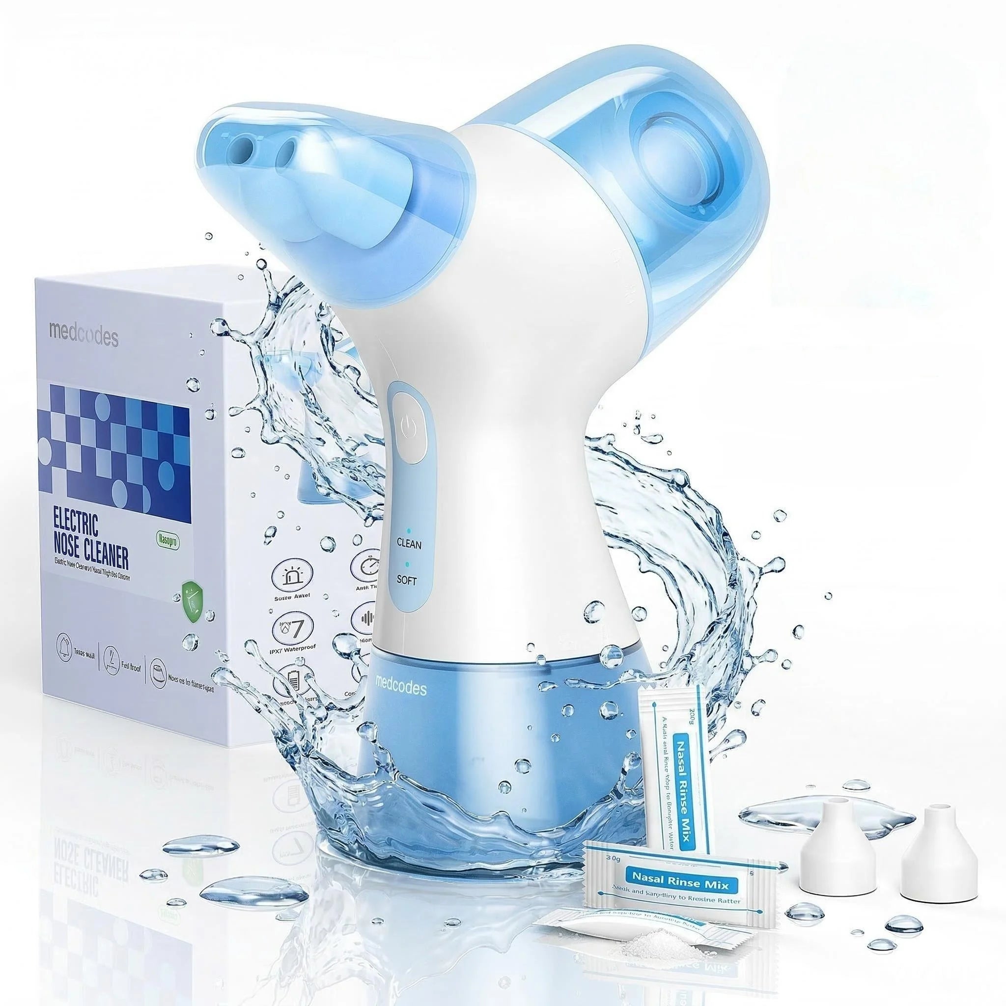 Electric Nasal Irrigation System for Sinus Relief - 1