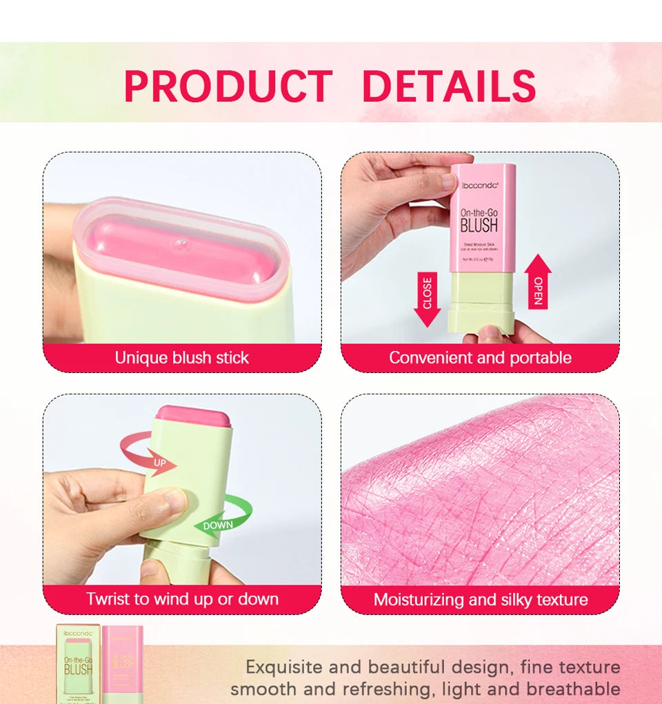 Matte Cream Blush and Lip Tint Stick
