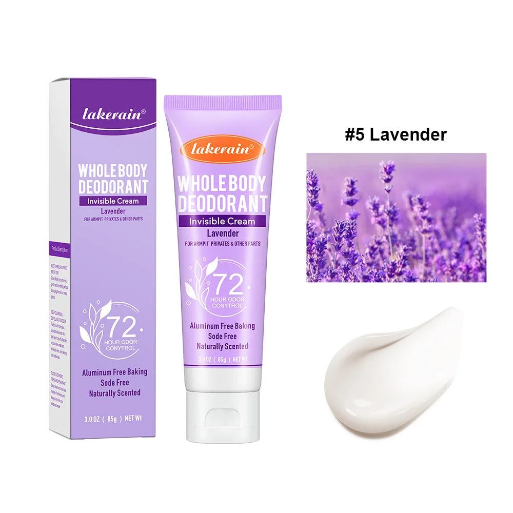 72-Hour Invisible Whole Body Deodorant Cream