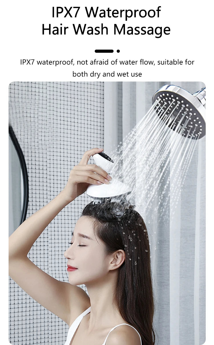 Electric Cordless Scalp Massager for Relaxation and Hair Care - 11