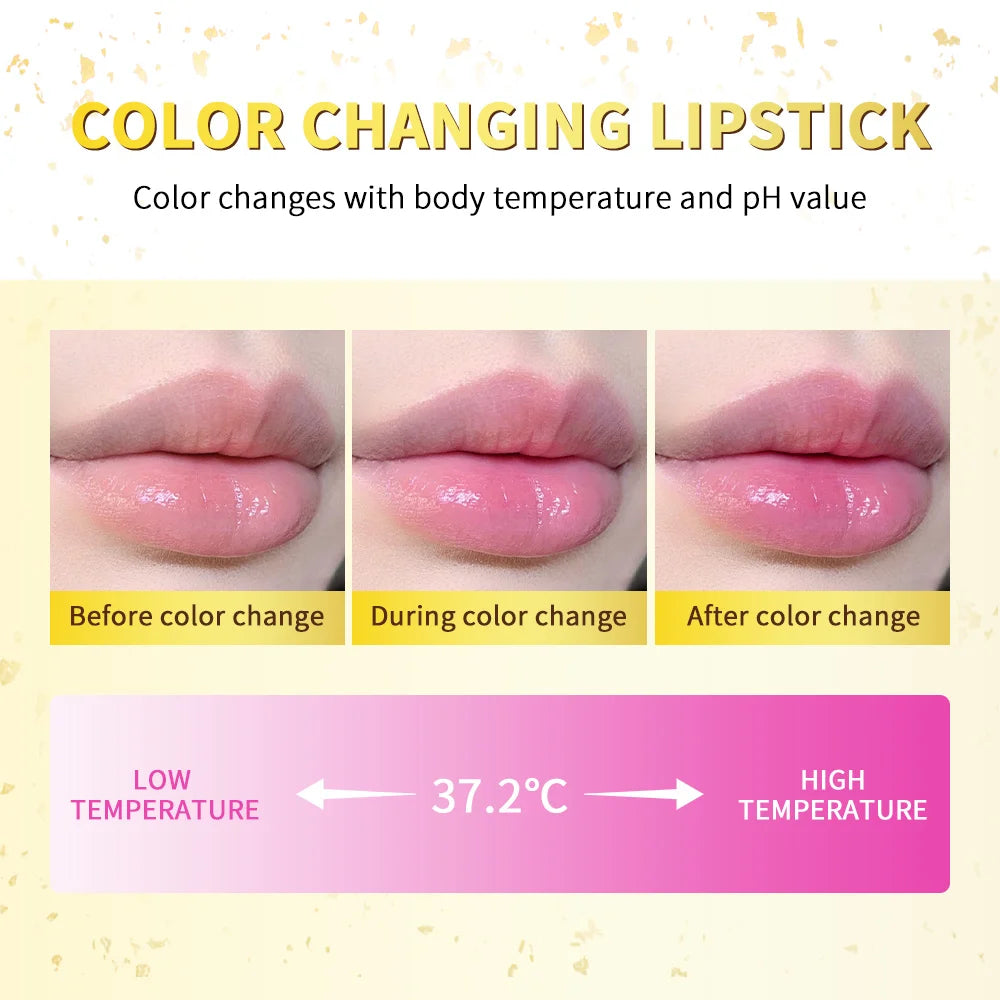 24K Gold Color-Changing Moisturizing Lip Balm