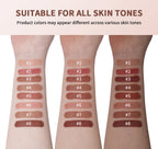 2-in-1 Waterproof Lip Cream and Blush with Cushion Applicator