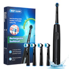 Rechargeable Rotating Electric Toothbrush with 4 Brush Heads