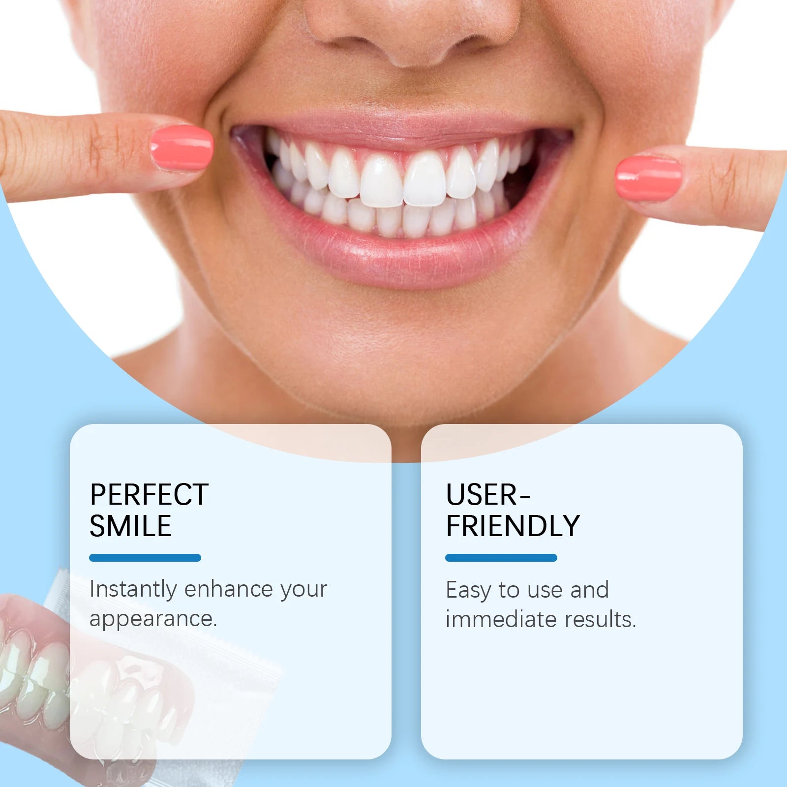 Comfortable Silicone Denture Set for Natural Smile Restoration - 3