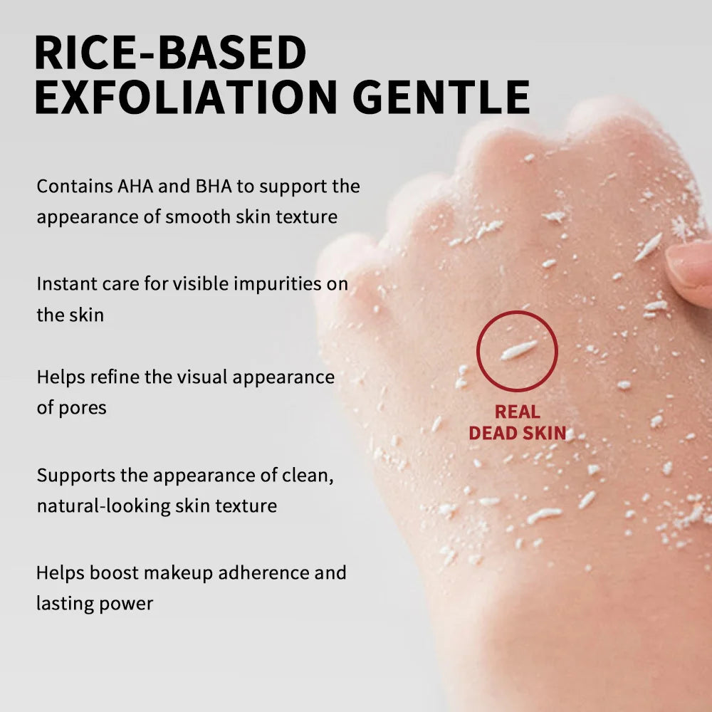 Rice Exfoliating Peeling Essence for Deep Pore Cleansing
