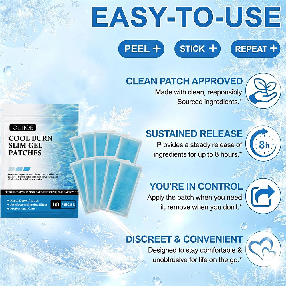10-Hour Cooling Relief Pads for Body and Outdoor Use