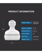 Electric Cordless Scalp and Body Massager