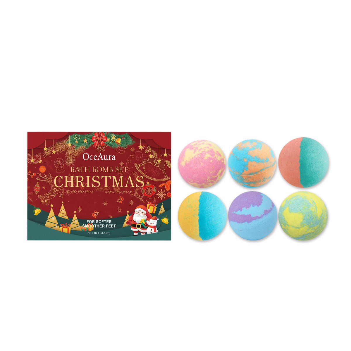 Aromatherapy Bath Bomb Set for Kids and Adults
