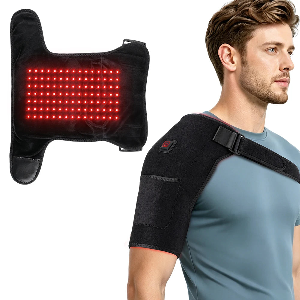 Red Light Therapy Heated Shoulder Support Brace