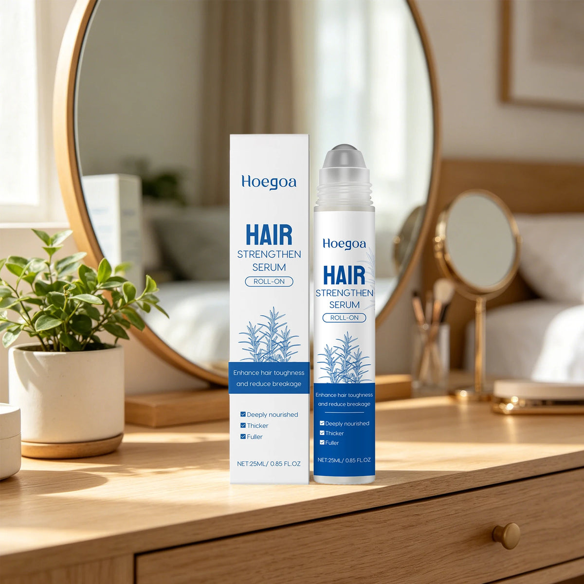 Rosemary Hair Growth Serum Roll-On for Scalp Stimulation