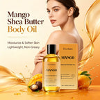 Mango Shea Butter Nourishing Body Oil for Dry Skin