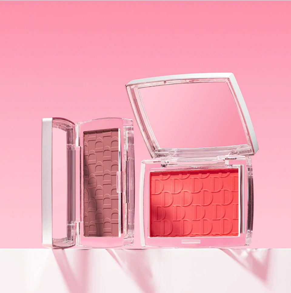 Matte Embossed Pigmented Face Blush Palette - 18
