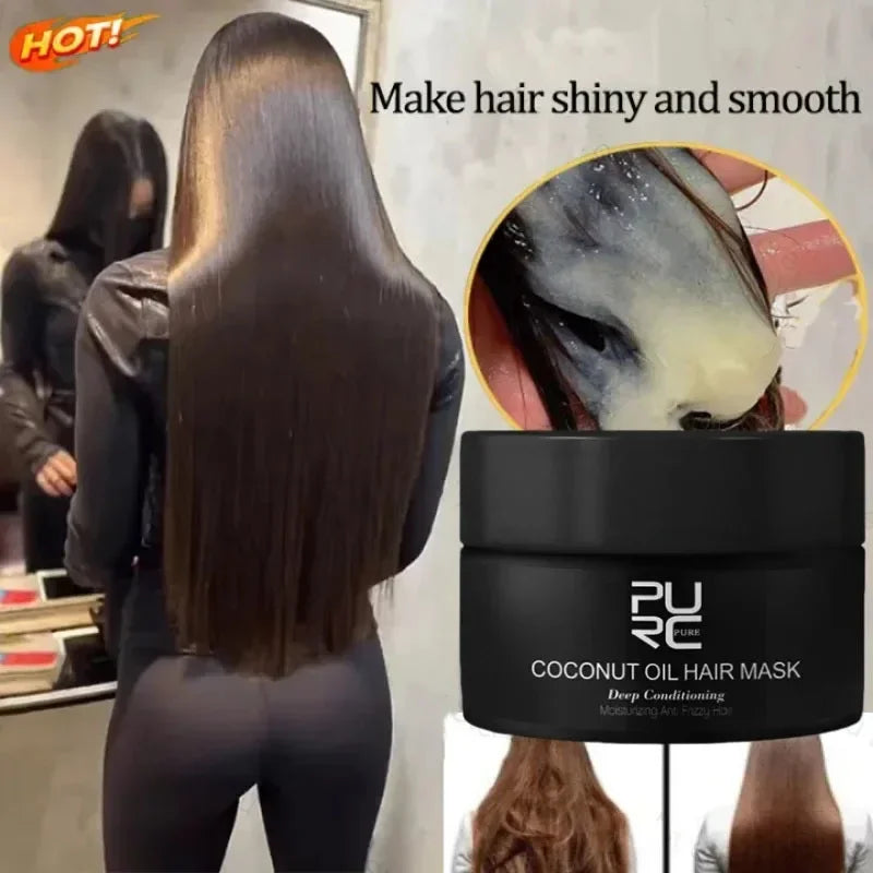 Deep Repair Keratin Hair Mask for Damaged and Frizzy Hair