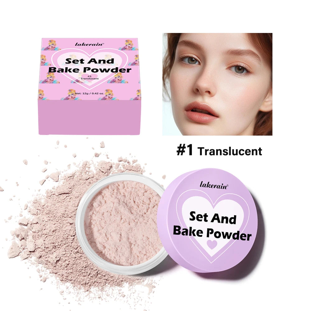 Oil-Absorbing Matte Setting and Baking Face Powder