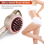 Electric Microcurrent Meridian Body Massager with Heat and Vibration