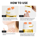 Firming and Lifting Neck Cream with Integrated Massage Roller