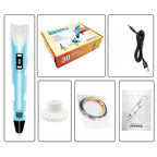 3D Printing Pen for Kids DIY Creative Drawing