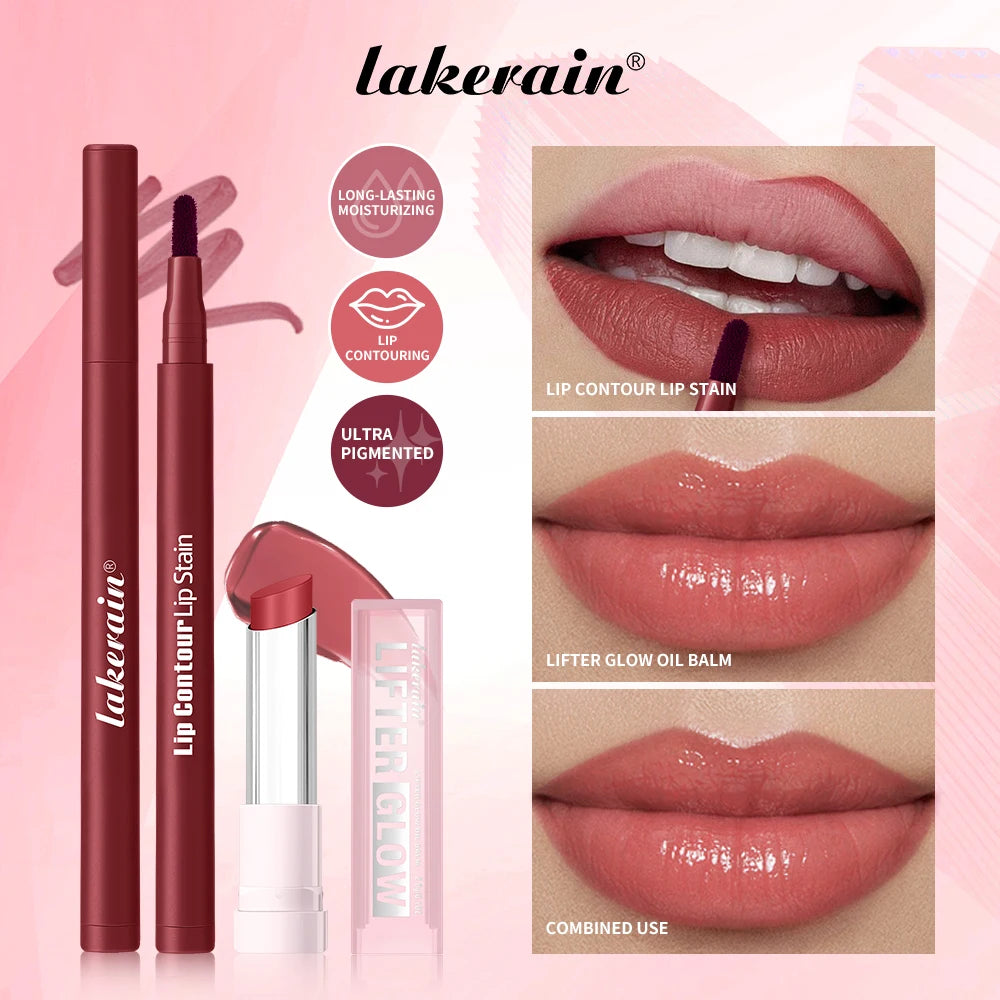 Hydrating Lip Liner and Glow Balm Makeup Kit