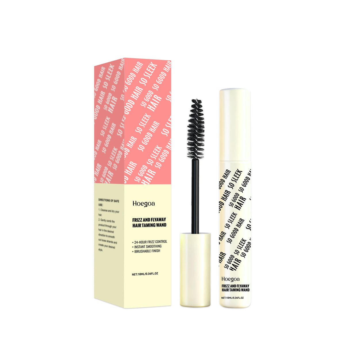 Anti-Frizz Hair Finishing Wand for Sleek Flyaway Control