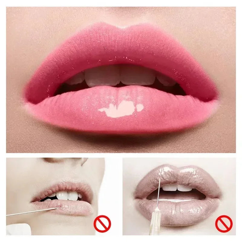 Instant Volumizing Lip Plumper Serum for Fuller Hydrated Lips