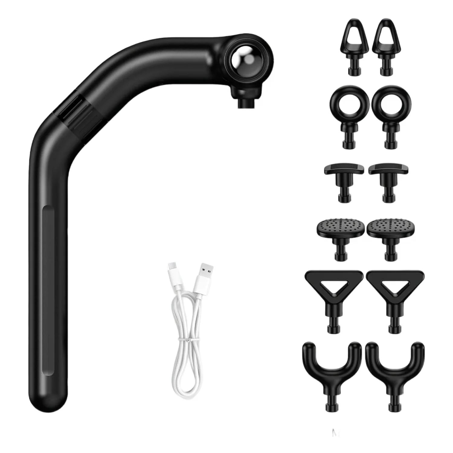 Dual-Head Percussion Massage Gun for Full Body Muscle Relief - 14