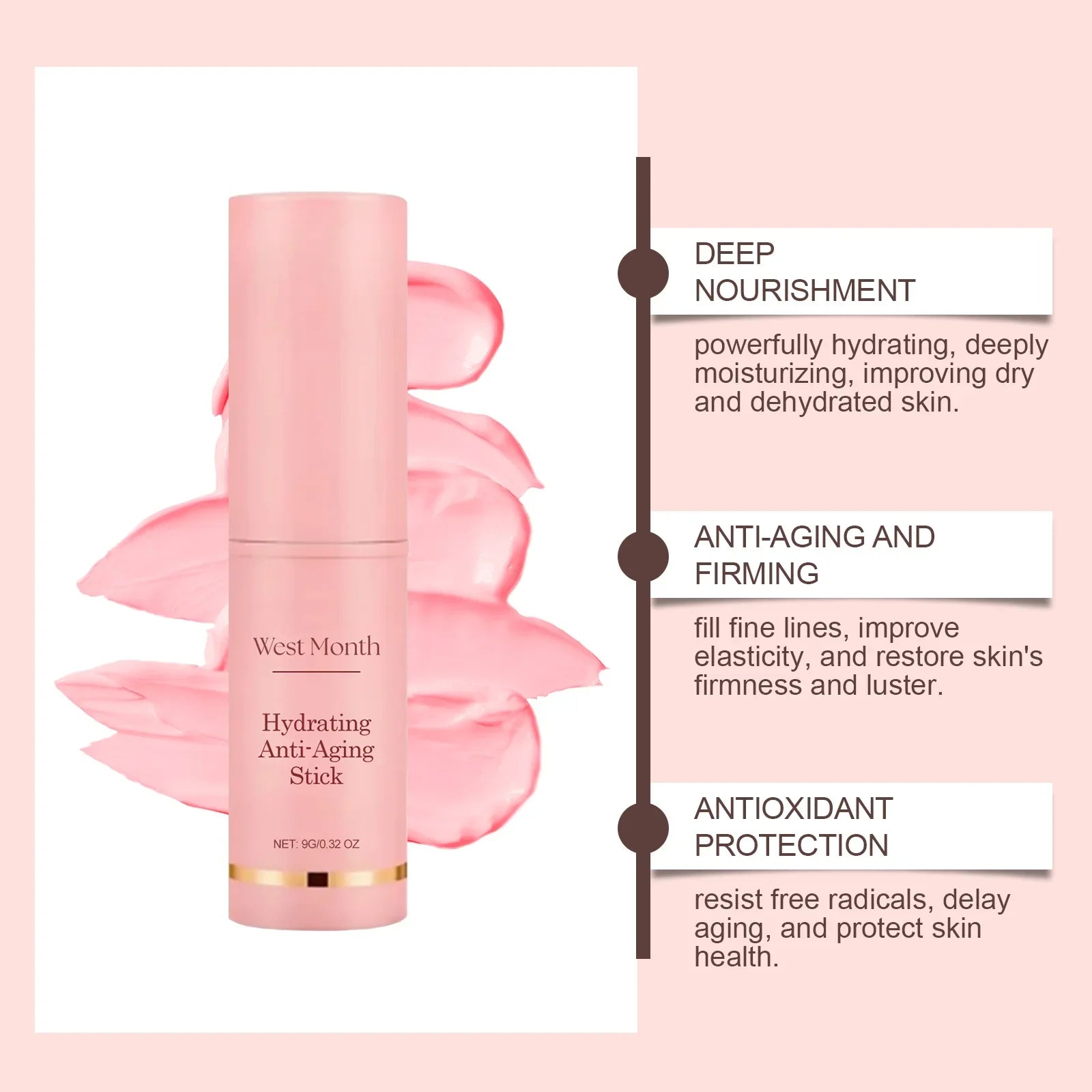 Collagen Anti-Aging Moisturizing Balm Stick for Face - 16
