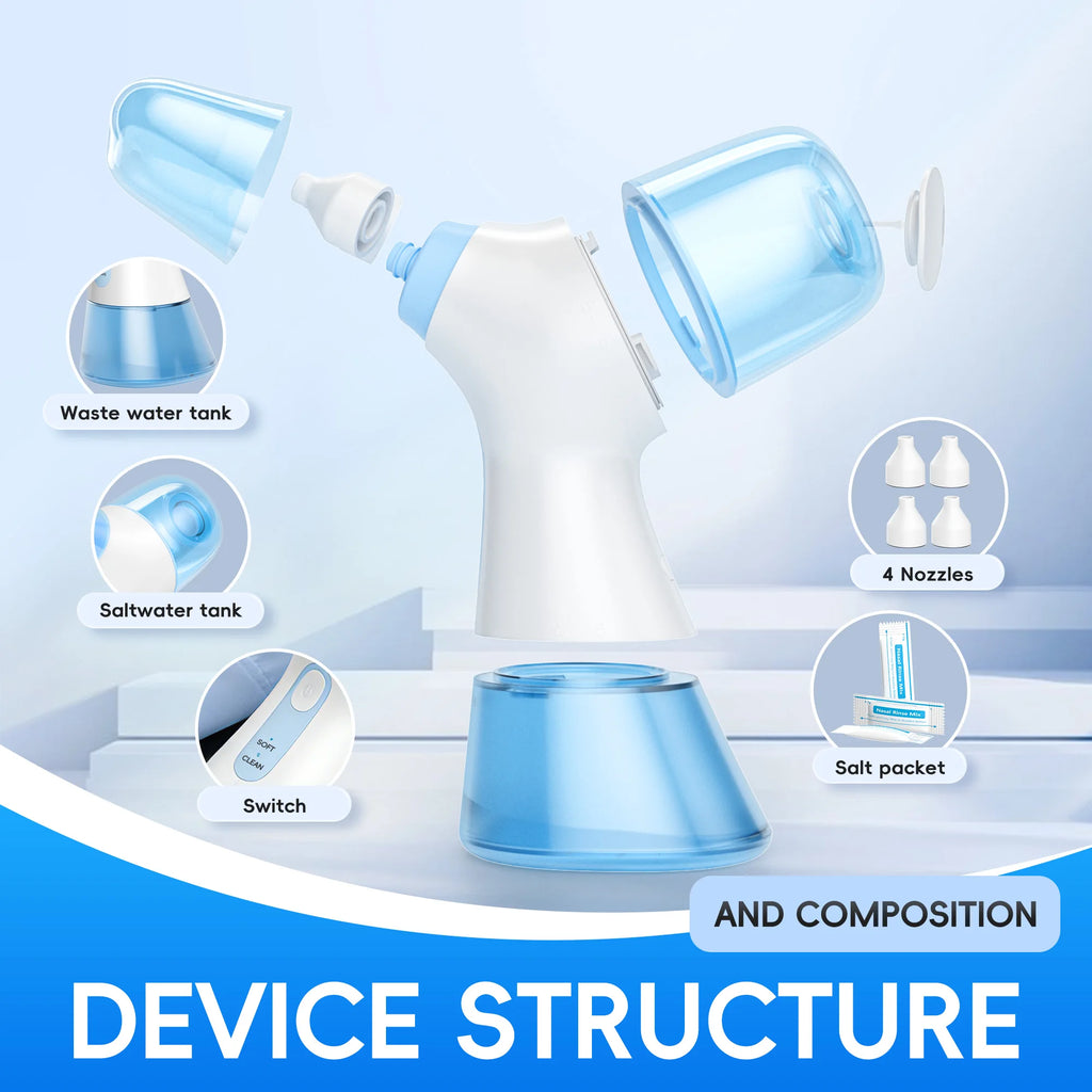 Electric Sinus Rinse Machine for Nasal Congestion Relief