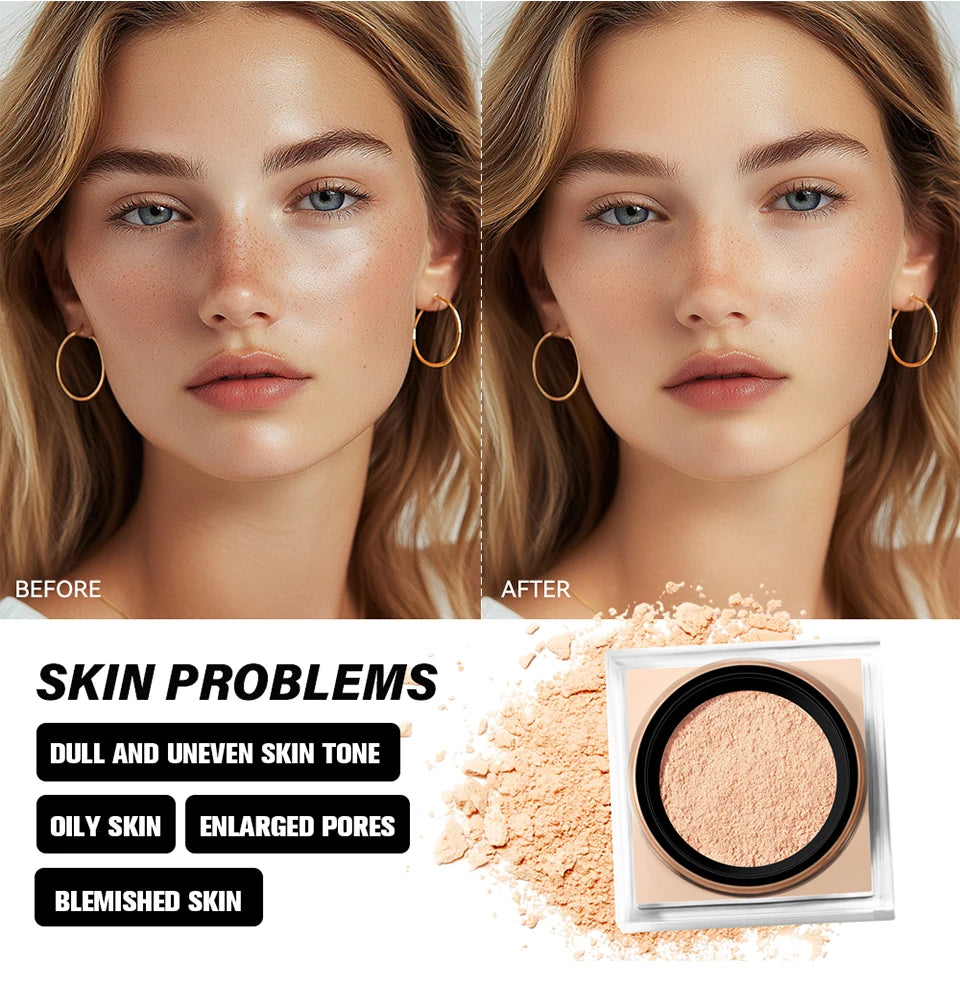 Matte Long-Lasting Waterproof Baking and Setting Powder