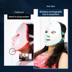 7-Color LED Light Therapy Facial Mask for Skin Rejuvenation
