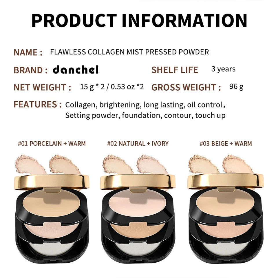 Double Layer Matte Setting Powder for Long-Lasting Oil Control